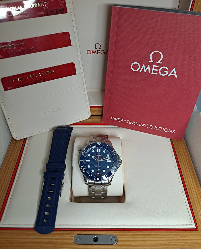Omega Seamaster Diver 300M Co-Axial Wristwatch Ref. 210.30.42.20.03.001
